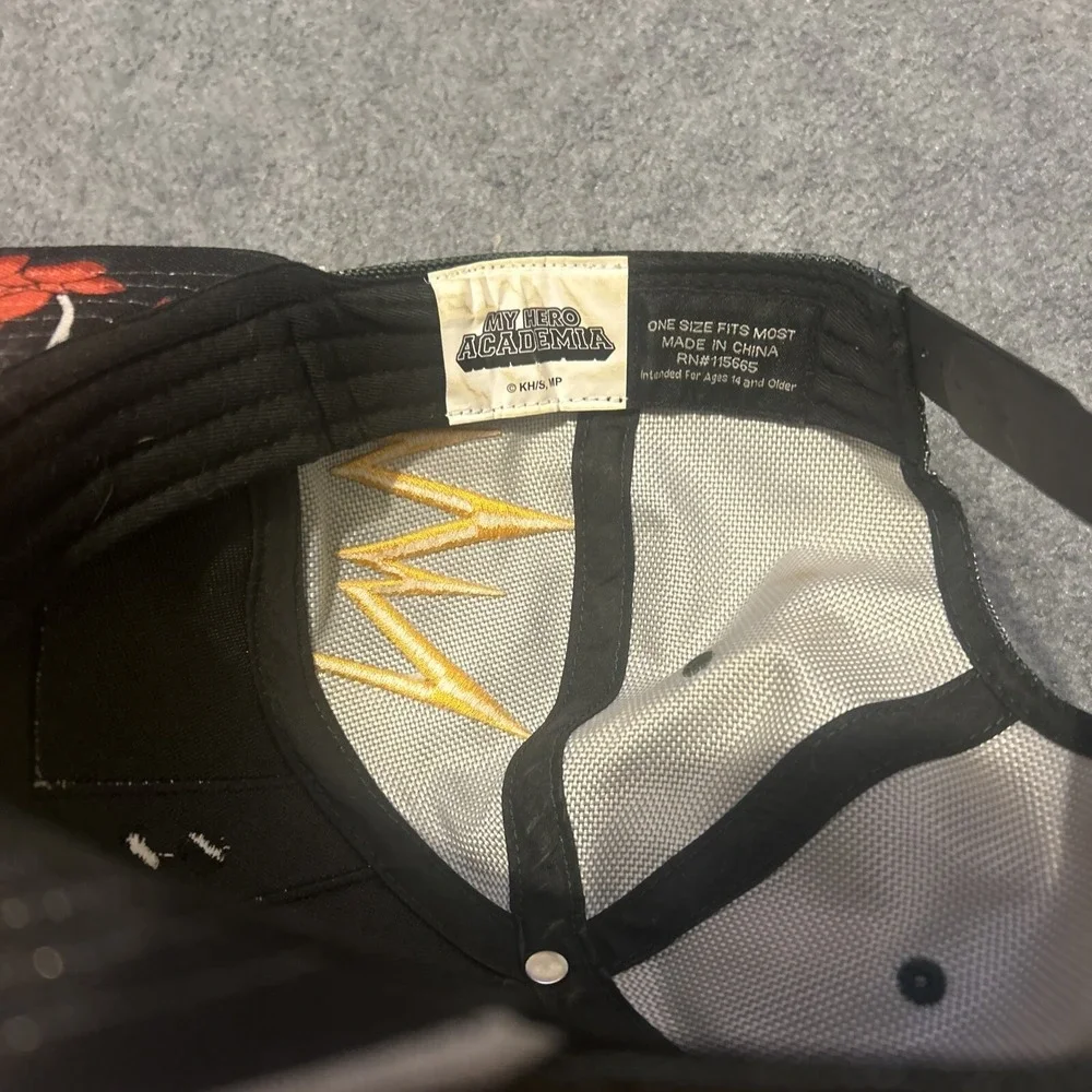 My Hero Academia Anime Suit-Up Bakugo Character Snapback Hat